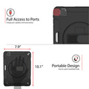 CTA Digital Protective Case with Kickstand for iPad Air 10.9" and iPad Pro 11"