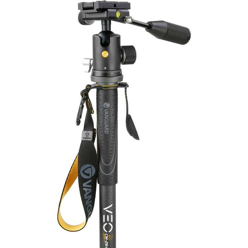 Vanguard Carbon Fiber Monopod with Tri-Feet and VEO BP-120T Ball Head