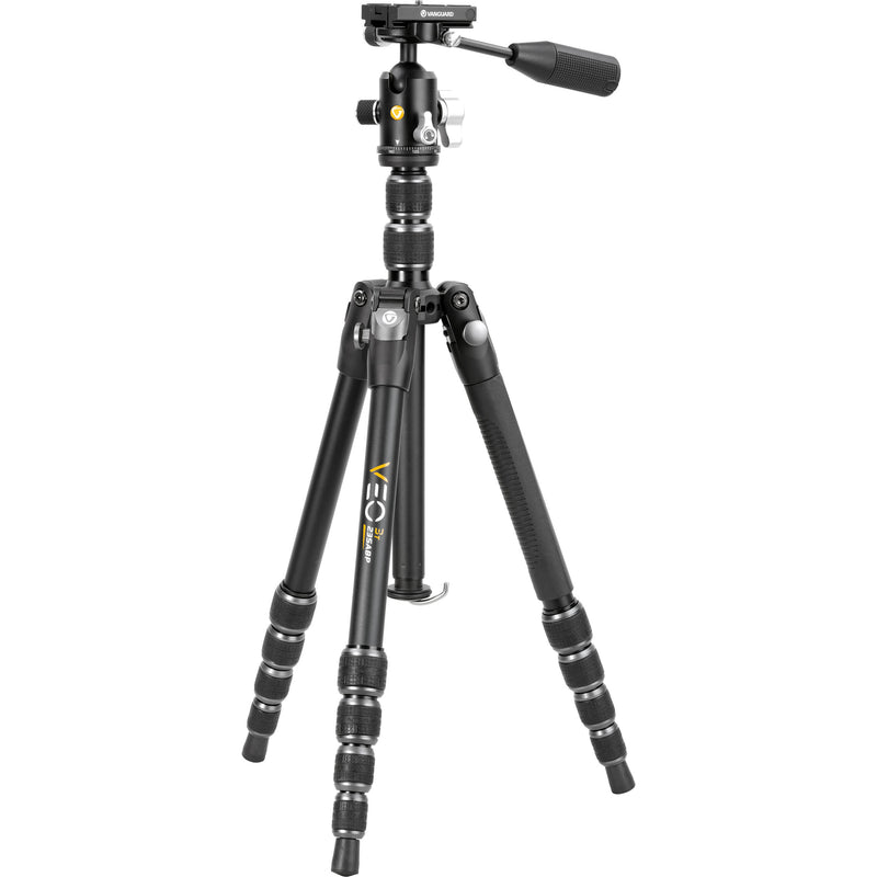 Vanguard VEO 3T 235ABP Aluminum 4-in-1 Travel Tripod with VEO 2 BP-50T Ball/Pan Head and Bluetooth Remote