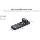 Leofoto CF-03 Replacement Lens Collar Foot for Select Canon Lenses
