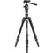Vanguard VEO 3T 235ABP Aluminum 4-in-1 Travel Tripod with VEO 2 BP-50T Ball/Pan Head and Bluetooth Remote