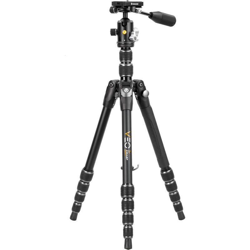Vanguard VEO 3T 235ABP Aluminum 4-in-1 Travel Tripod with VEO 2 BP-50T Ball/Pan Head and Bluetooth Remote