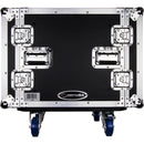 Odyssey Flight Zone Shockmount Case with Wheels (8 RU)