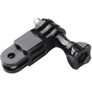 TELESIN 3-Prong GoPro-Style Handlebar/Pipe Clamp Mount (1.4-2.5")