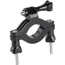 TELESIN 3-Prong GoPro-Style Handlebar/Pipe Clamp Mount (1.4-2.5")