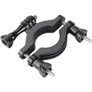 TELESIN 3-Prong GoPro-Style Handlebar/Pipe Clamp Mount (1.4-2.5")