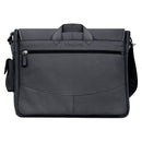 MacCase Premium Leather Messenger Bag (Black)