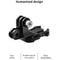 TELESIN Dual GoPro-Style 3-Prong Buckle Mount (Black)