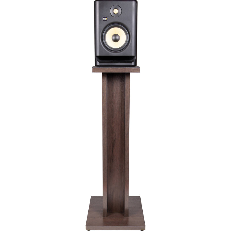 Gator Frameworks Elite Series Studio Monitor Floor Stand (Pair, Walnut Brown)
