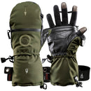 The Heat Company Heat 3 Smart Mittens/Gloves (Size 11, Dark Army Green)