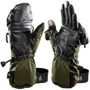 The Heat Company Heat 3 Smart Mittens/Gloves (Size 11, Dark Army Green)