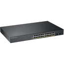ZyXEL GS1900-24HPV2 24-Port Gigabit PoE+ Complaint Managed Switch with SFP