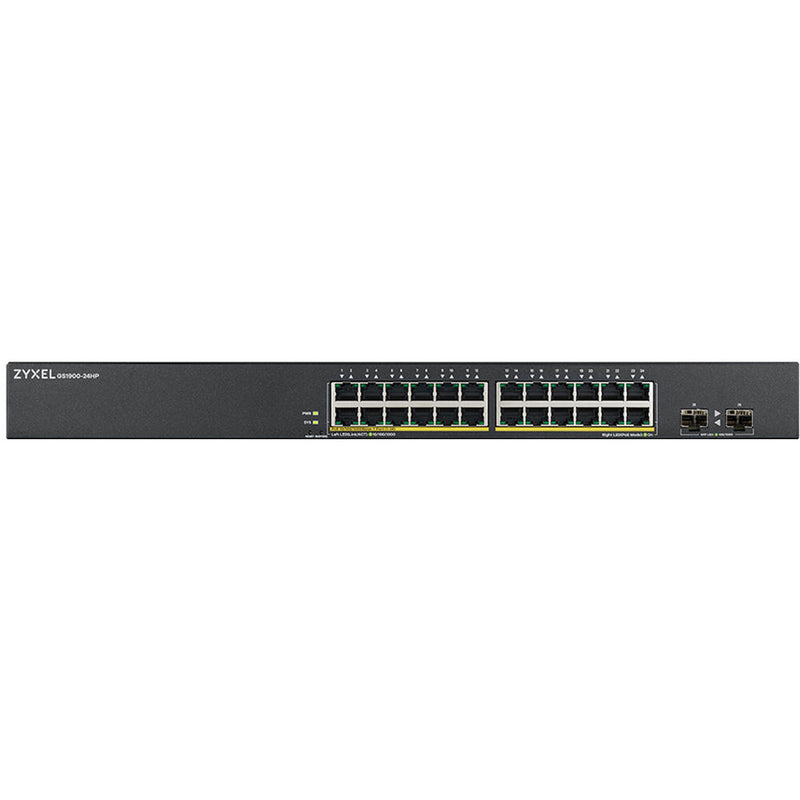 ZyXEL GS1900-24HPV2 24-Port Gigabit PoE+ Complaint Managed Switch with SFP