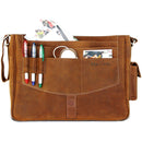 MacCase Premium Leather Messenger Bag (Vintage)