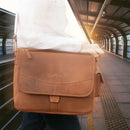 MacCase Premium Leather Messenger Bag (Vintage)