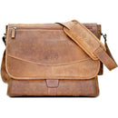 MacCase Premium Leather Messenger Bag (Vintage)