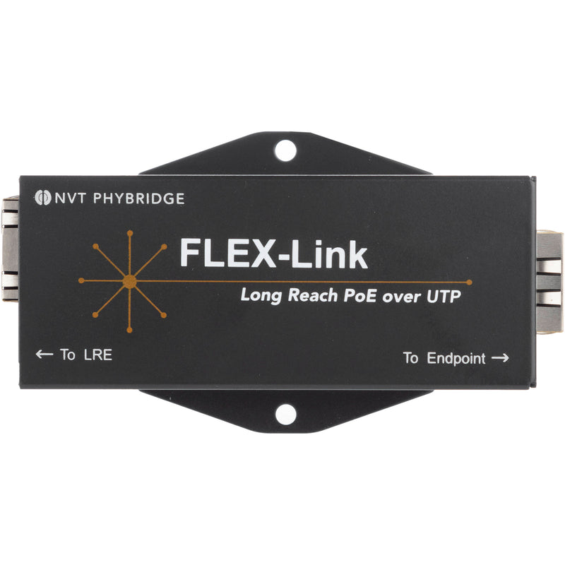 NVT Phybridge Flex-Link Long Reach 2/4 Pair UTP Adapter with A/B Power Negotiation Mode for Non-Compliant Devices