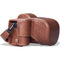 MegaGear Ever Ready Genuine Leather Camera Case for FUJIFILM X-S10 with 18-55mm Lens (Brown)