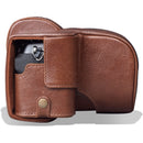 MegaGear Ever Ready Genuine Leather Camera Case for FUJIFILM X-S10 with 18-55mm Lens (Brown)