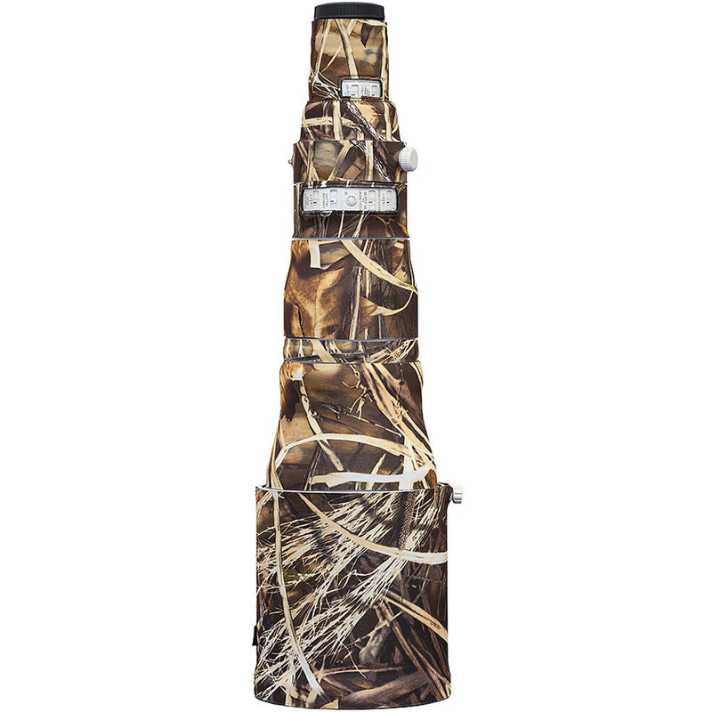 LensCoat Lens Cover for Canon RF 600 f/4L IS Lens (RealTree Max 4 Camo)