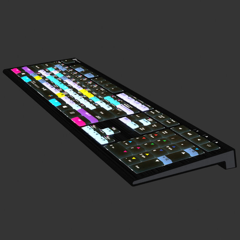 Logickeyboard ASTRA 2 Backlit Keyboard for DaVinci Resolve 18 (Windows, US English)