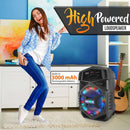 Pyle Pro PPHP1264A 12" 2-Way 1000W Portable Bluetooth PA Speaker with Light Show
