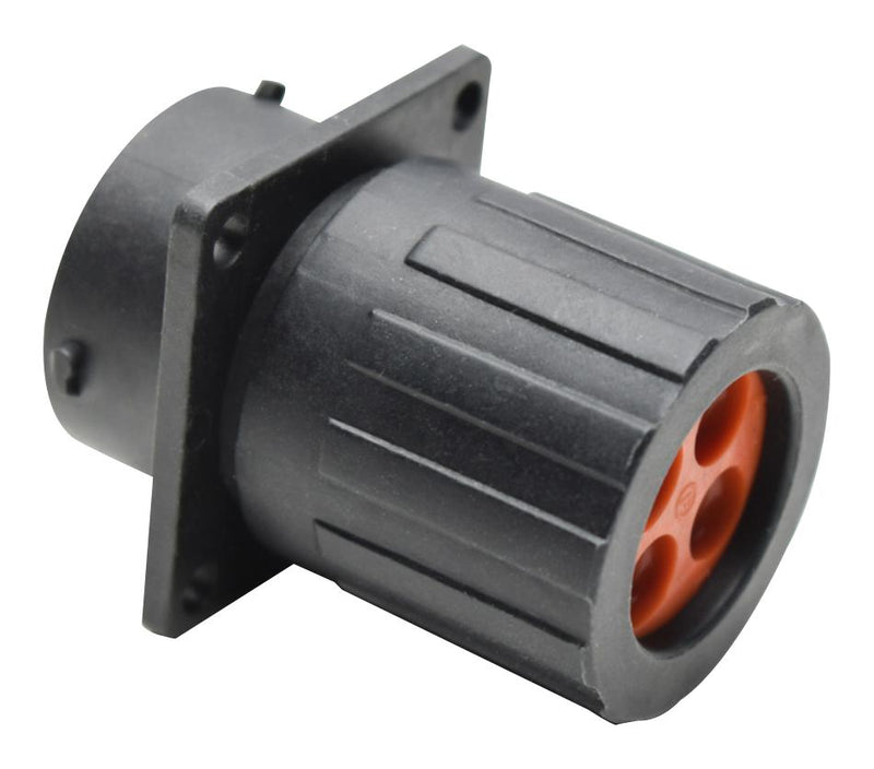 Amphenol SINE/TUCHEL RTS016N4PHEC03 Circular Connector Rcpt 4POS Flange