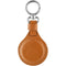 Moshi Vegan Leather AirTag Key Ring (Caramel Brown)