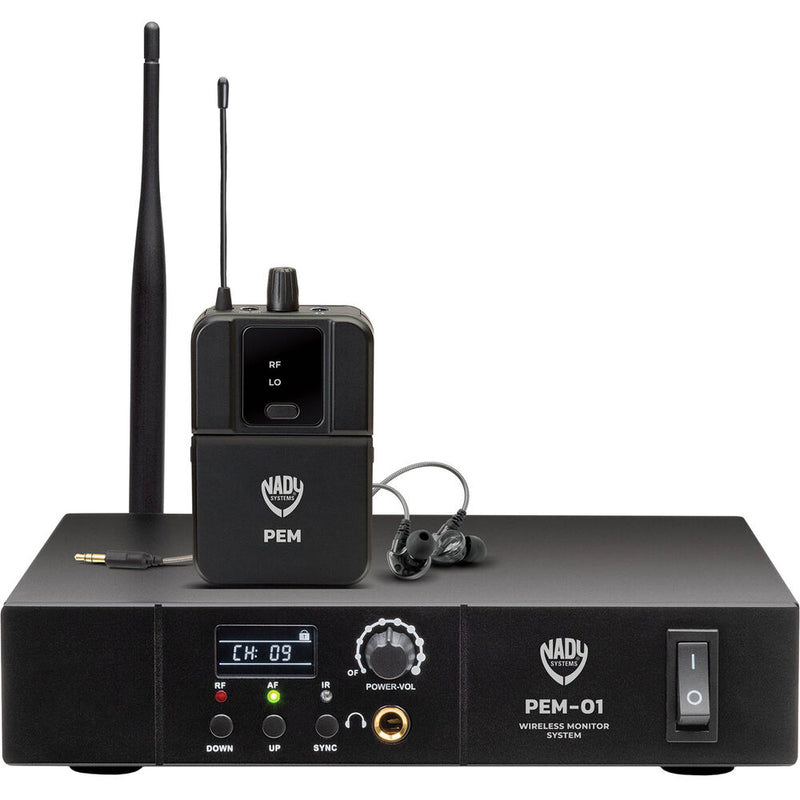 Nady PEM-01 Wireless Personal In-Ear Monitoring System (903 to 928 MHz)