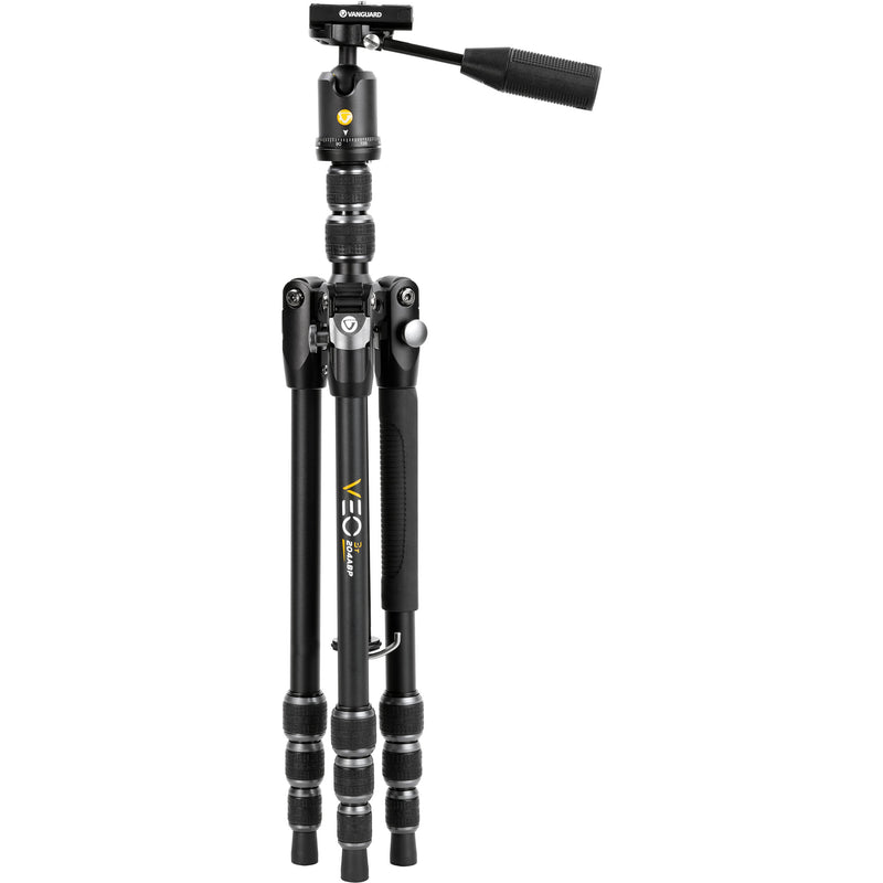 Vanguard VEO 3T 204ABP Aluminum 4-in-1 Travel Tripod with VEO 2 BP-45T Ball/Pan Head and Bluetooth Remote