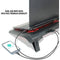 Enhance GX-C1 Laptop Cooling Stand with 2 USB Ports and 5 Red LED Fans
