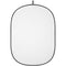 Westcott Collapsible 2-in-1 Black and White Backdrop (5 x 6.5')