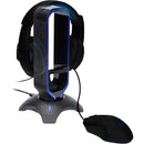 Enhance RGB Gaming Headset Stand with Mouse Bungee and USB Hub