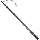 Auray BP-59A Aluminum Boompole with Internal Coiled Cable and Side Exit (9.6')