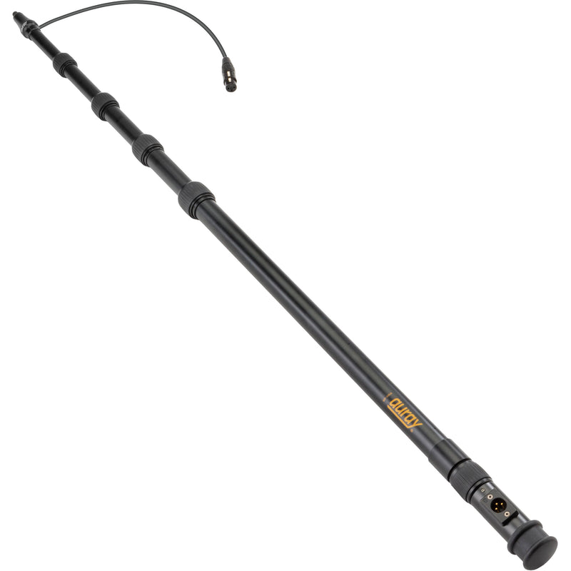 Auray BP-59A Aluminum Boompole with Internal Coiled Cable and Side Exit (9.6')