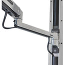 Ergotron LX Sit-Stand Wall-Mount Arm for Displays up to 42" (Polished Aluminum)