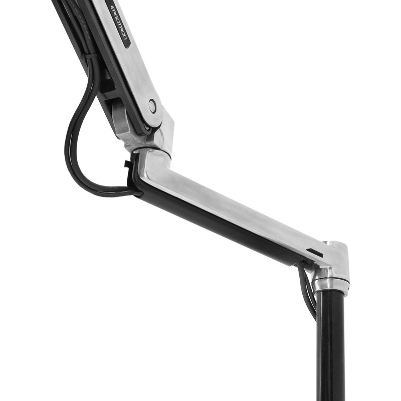 Ergotron Sit-Stand Desk Arm for Displays up to 42" (Polished Aluminum)