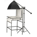 Smith-Victor TST24 24" Shooting Table Kit with Floor Stand and Three LED Light Softboxes