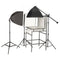 Smith-Victor TST24 24" Shooting Table Kit with Floor Stand and Three LED Light Softboxes