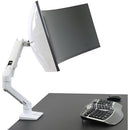 Ergotron HX Heavy-Duty Tilt & Pivot Attachment for HX Monitor Arm (White)