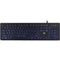 Adesso Large Print Antimicrobial Lighted Keyboard