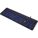 Adesso Large Print Antimicrobial Lighted Keyboard