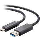 Vaddio USB 3.2 Gen 2 Type-C to Type-A Male Active Optical Cable (26.25')