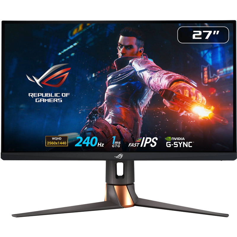 ASUS Republic of Gamers Swift PG279QM 27" 16:9 G-SYNC 240 Hz QHD HDR IPS Gaming Monitor