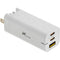 Xcellon Mighty Mini 365 3-Port 65W GaN USB Charger (White)