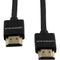 Kondor Blue Braided High-Speed HDMI Cable (Black, 16")