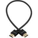 Kondor Blue Braided High-Speed HDMI Cable (Black, 16")