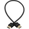 Kondor Blue Braided High-Speed HDMI Cable (Black, 16")