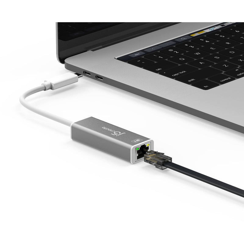 j5create USB Type-C to 2.5Gb Ethernet Adapter (Silver)