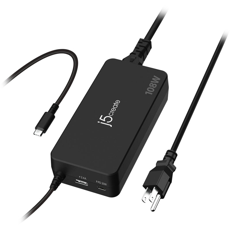 j5create PD USB Type-C Super Charger (Black)